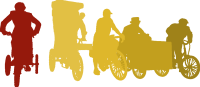 détourage ligne de départ dégradé jaune